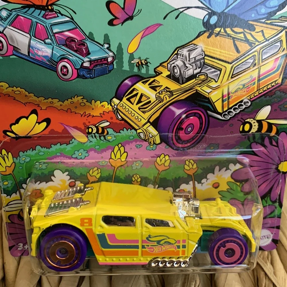 Lethal Diesel Hot Wheels Rod Car HotWheels Yellow HotRod Spring Easter 2025 🆕